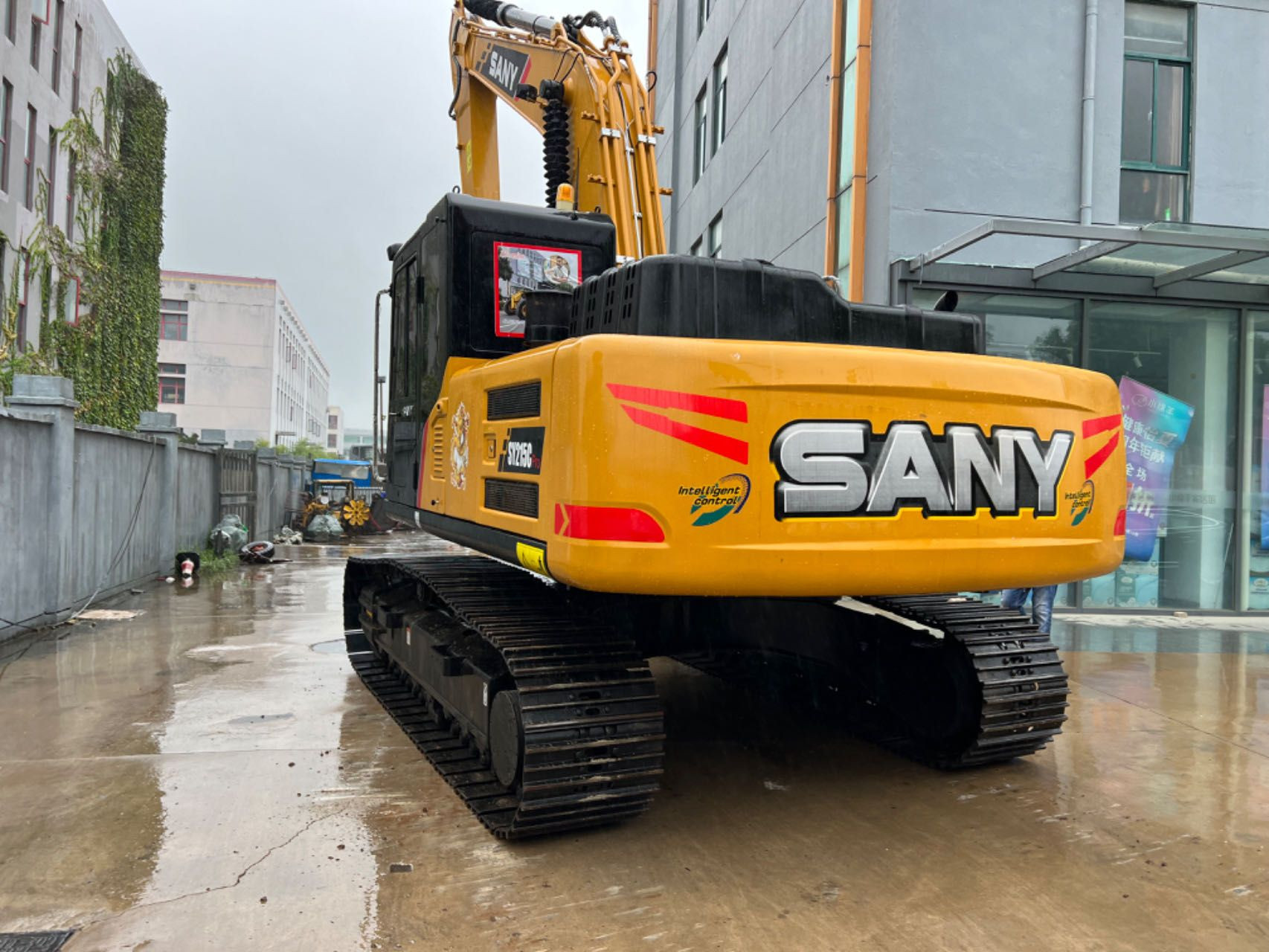 low hours 2021 year used China brand original Sany 215c excavator secondhand excavators