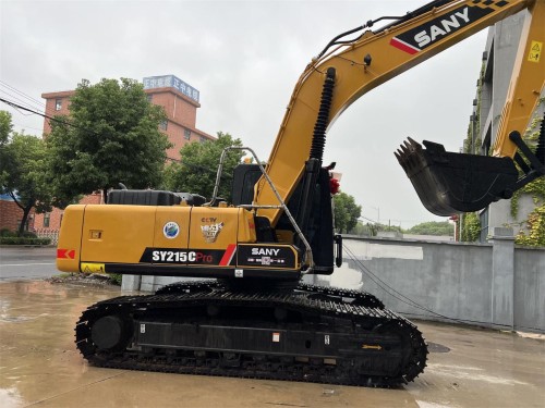 good condition used China brand original Sany 215c excavator secondhand excavators